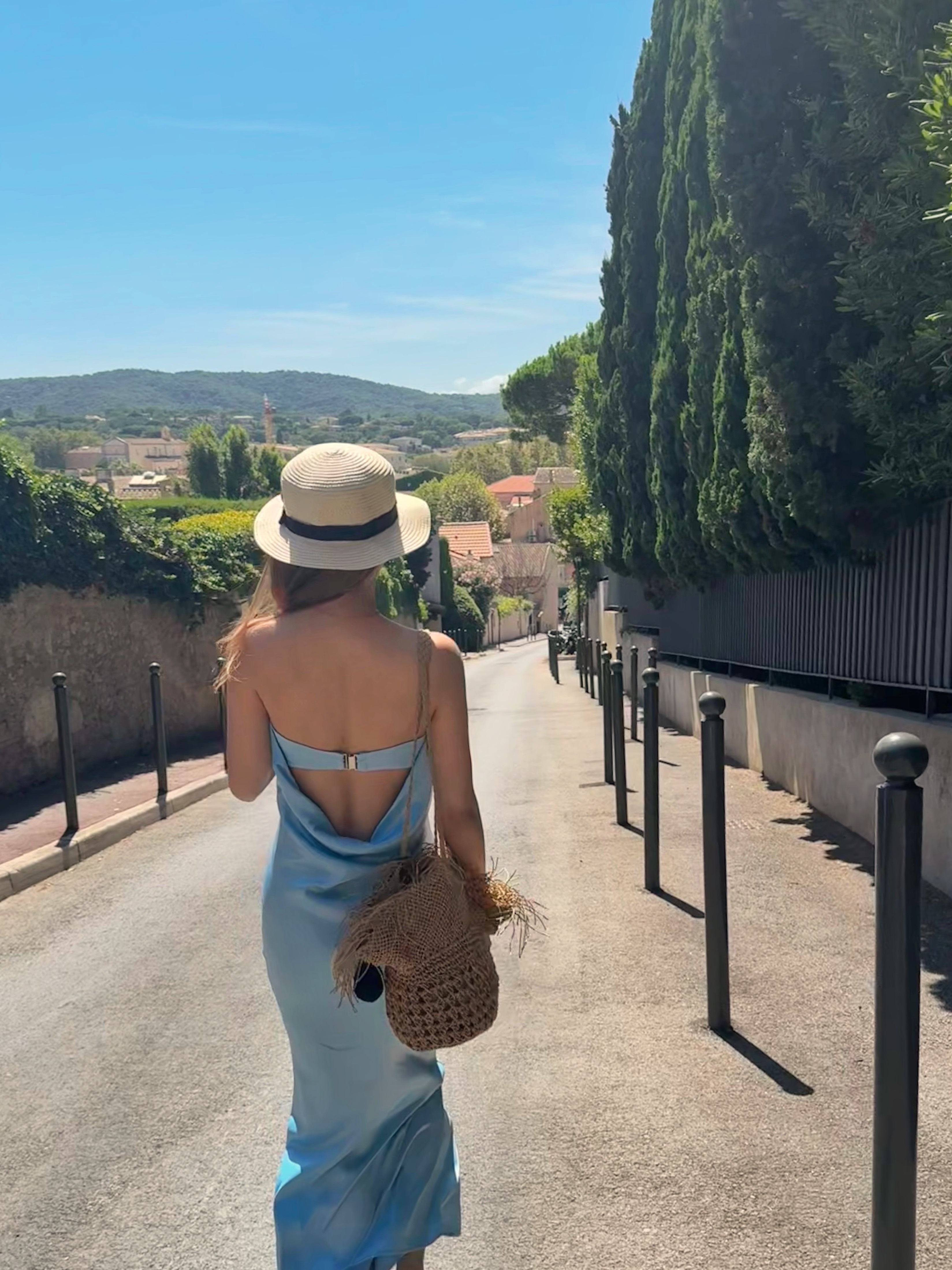 Sea sparkled 波光粼粼 平口緞面魚尾長洋裝