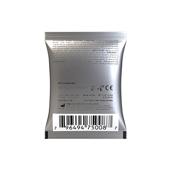 System Jo Classic Hybrid 有機天然水性潤滑劑 5ml