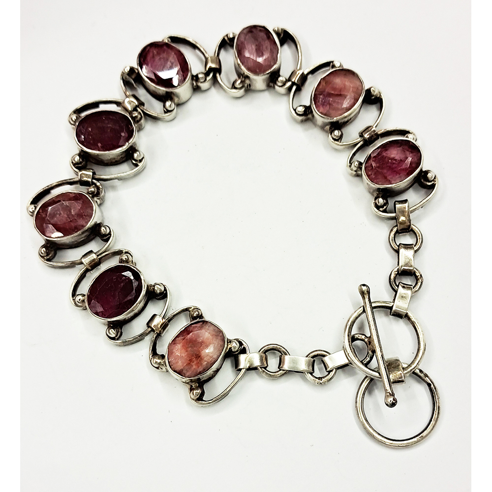 紅寶石+925純銀鍊【十方】142036