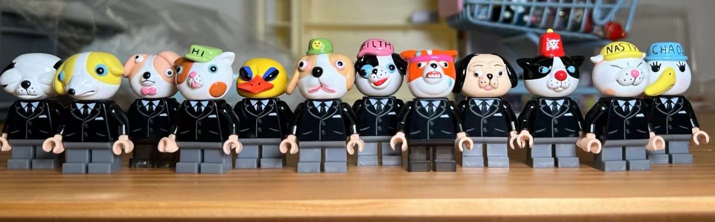 【預訂】【Sakura Brick】動物頭雕