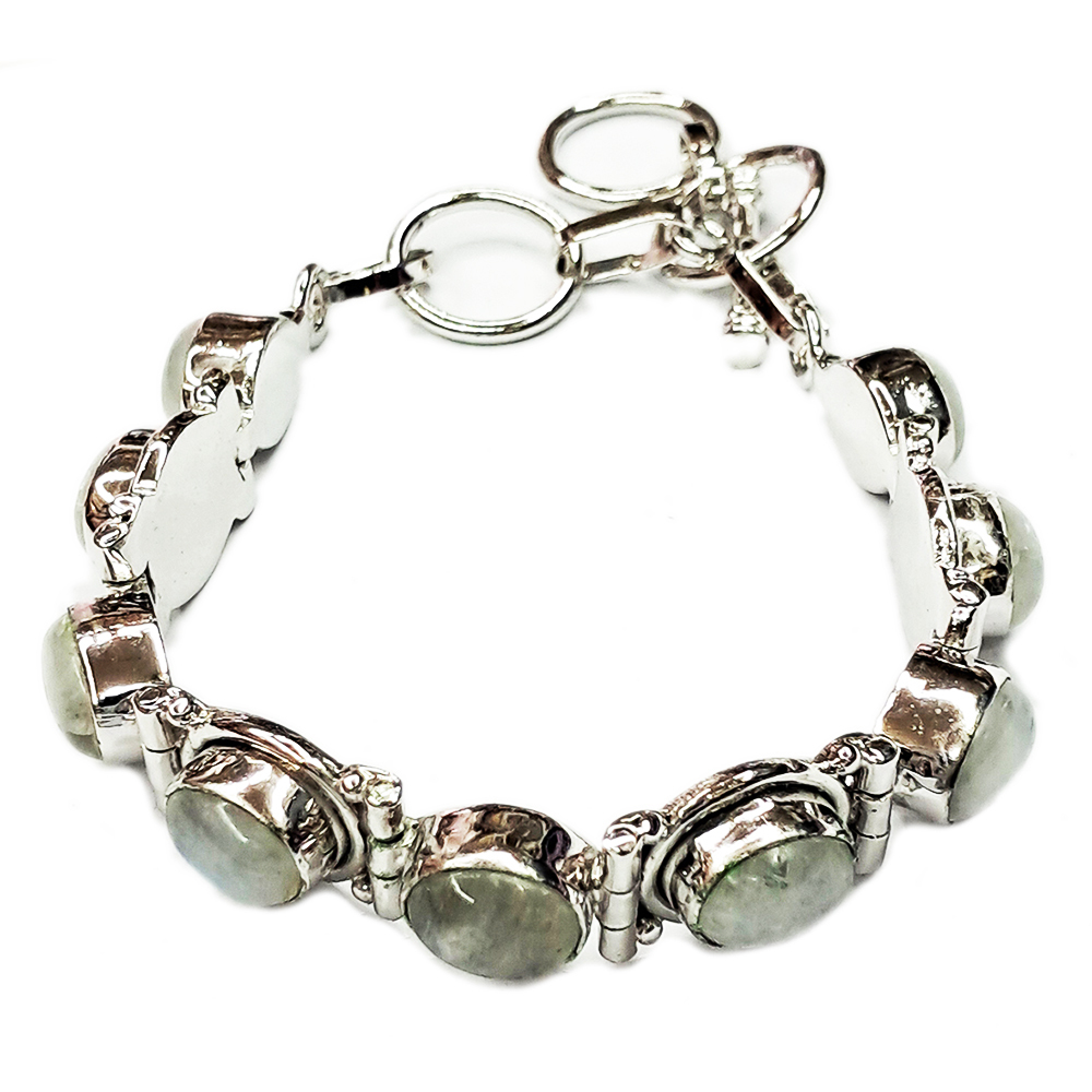 月光石925純銀手鍊【十方】133410