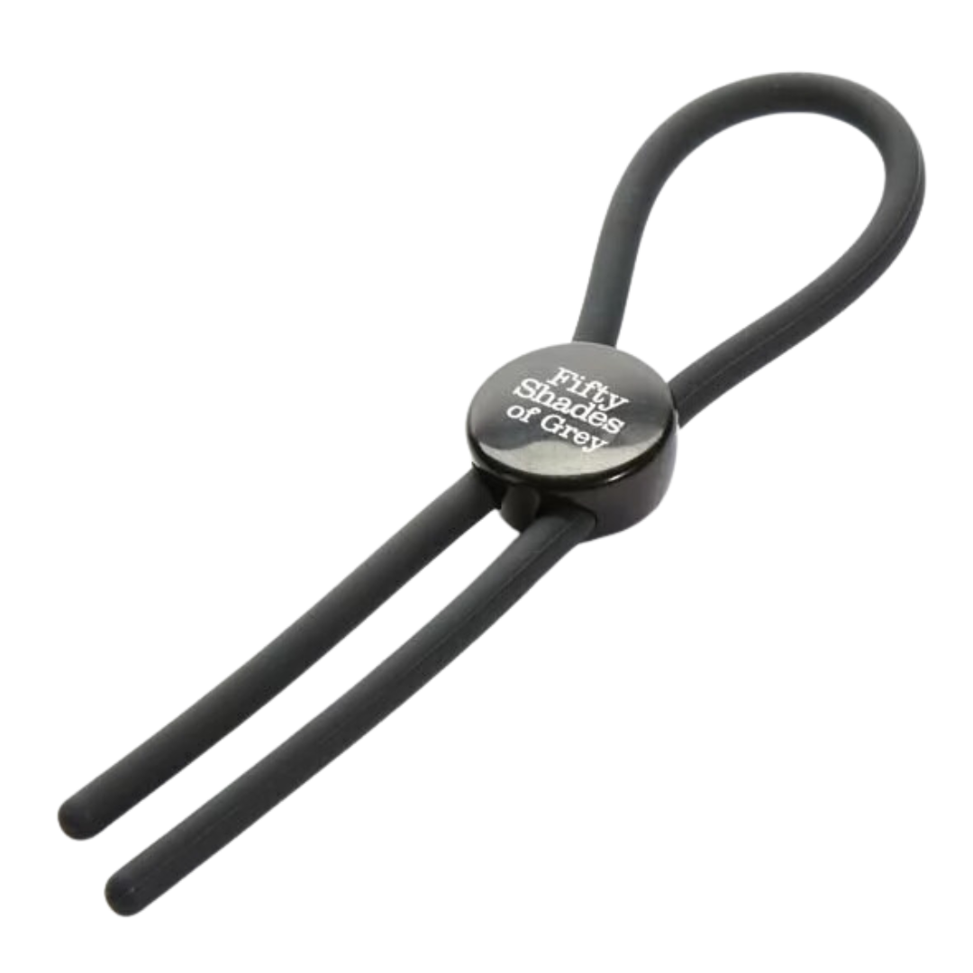 Fifty Shades of Grey 可調較式陰莖環 黑色