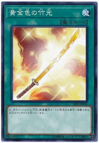 SR09-JP030 黄金色の竹光(黄金色的竹光)