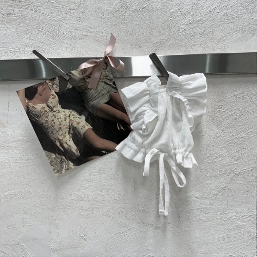 COZY-N 廓形花邊襯衣