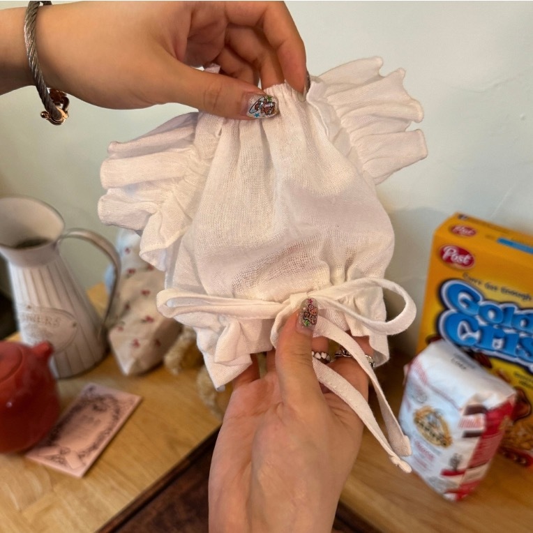 COZY-N 廓形花邊襯衣