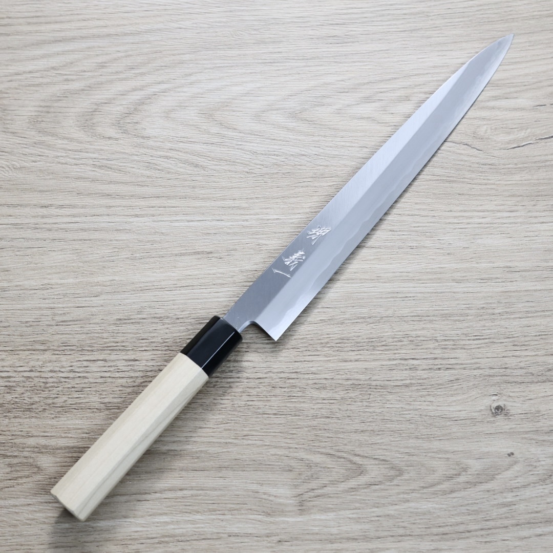 田中義一 柳刃 270mm 白紙鋼/付鞘