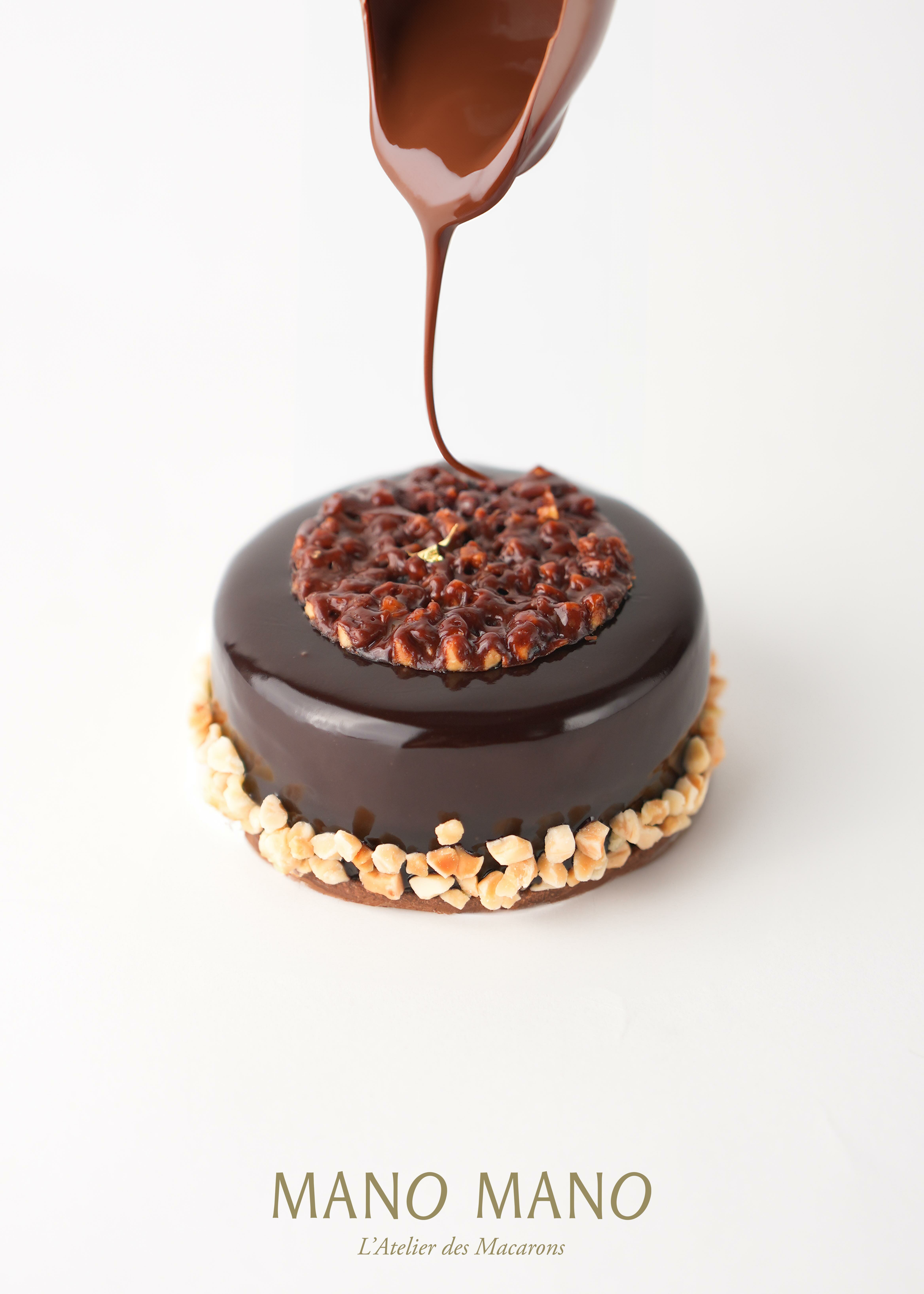 焦糖海鹽巧克力塔