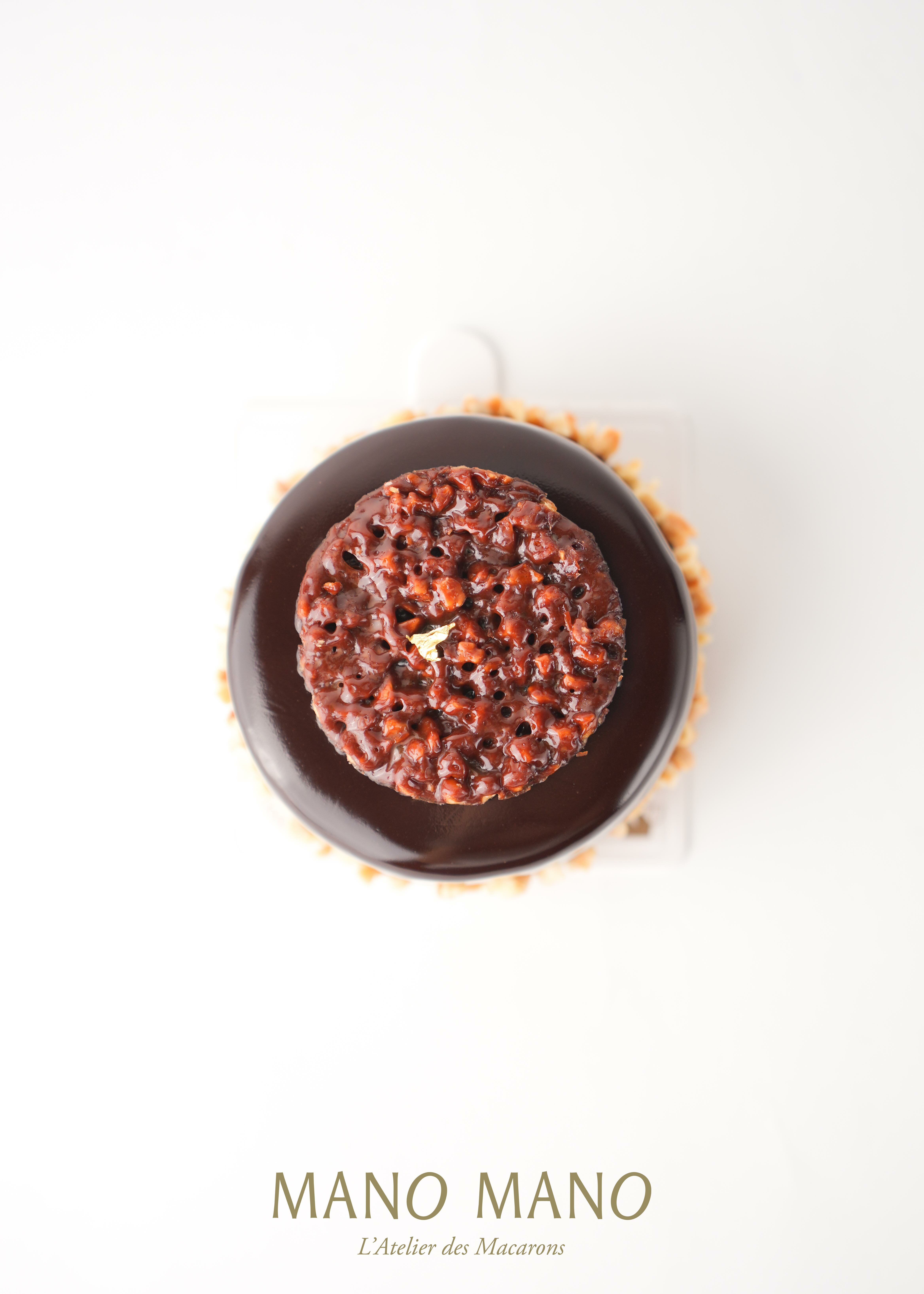 焦糖海鹽巧克力塔