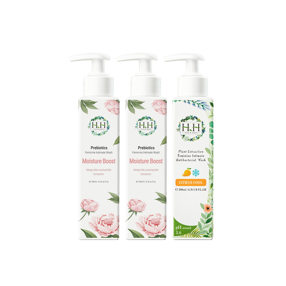 【Trio Set】HH Prebiotics Feminine Intimate Wash(200mlx3)