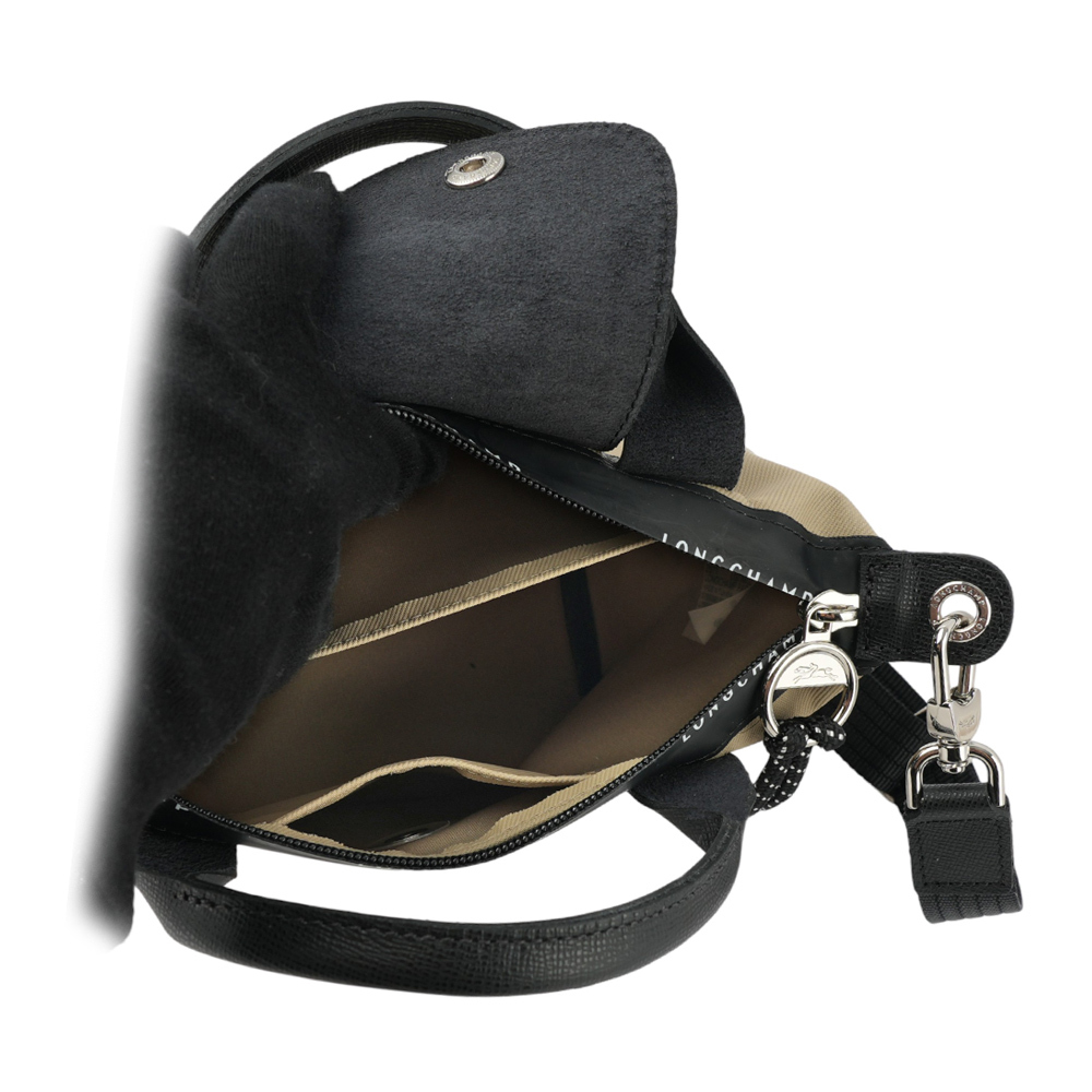 【LONGCHAMP】LE PLIAGE ENERGY 迷你再生帆布二用包(土褐色) L1500 HSR 299