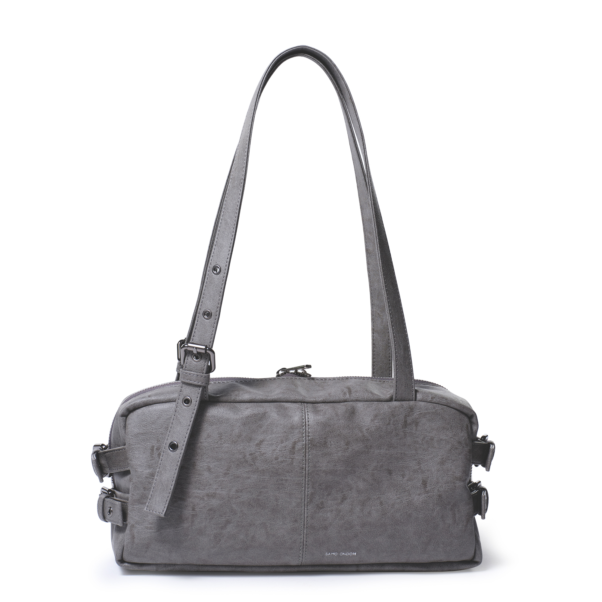 pocket utility bag L brushed gray