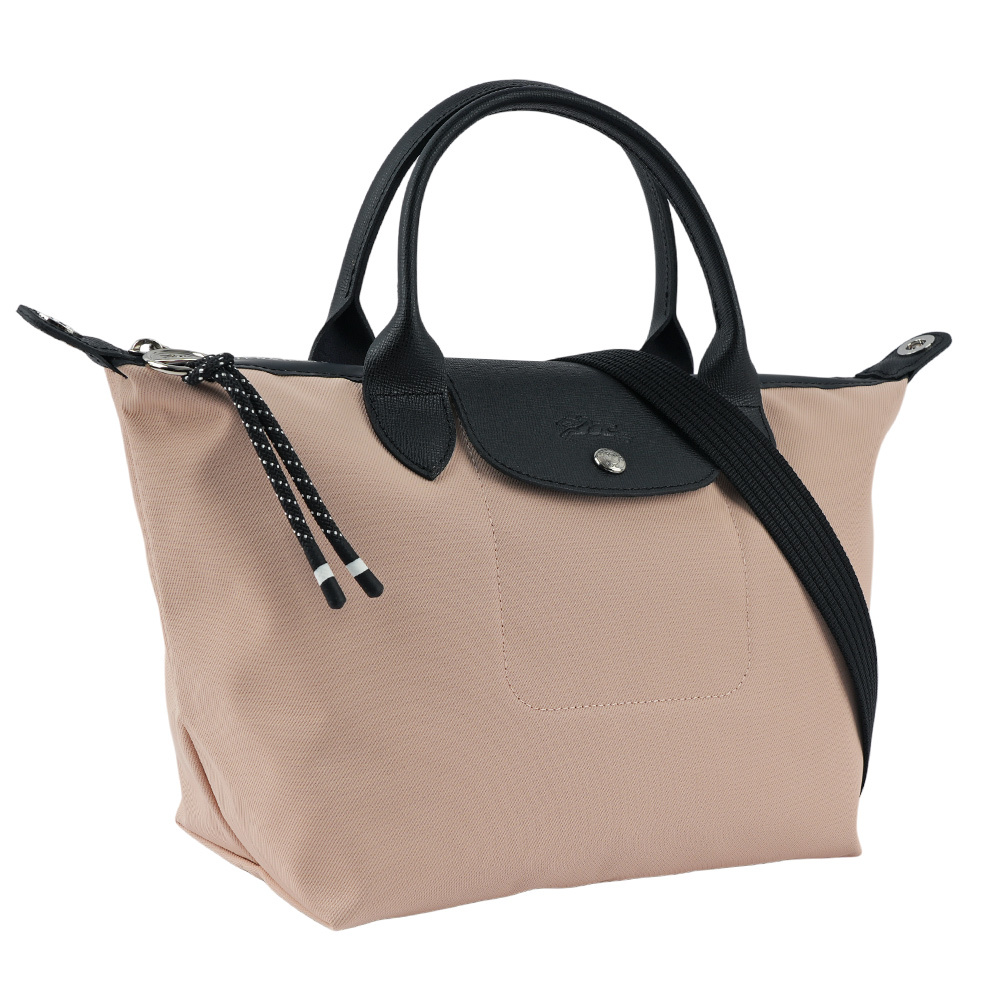 【LONGCHAMP】S號 LE PLIAGE ENERGY 再生帆布二用包(裸膚色) L1512 HSR 542