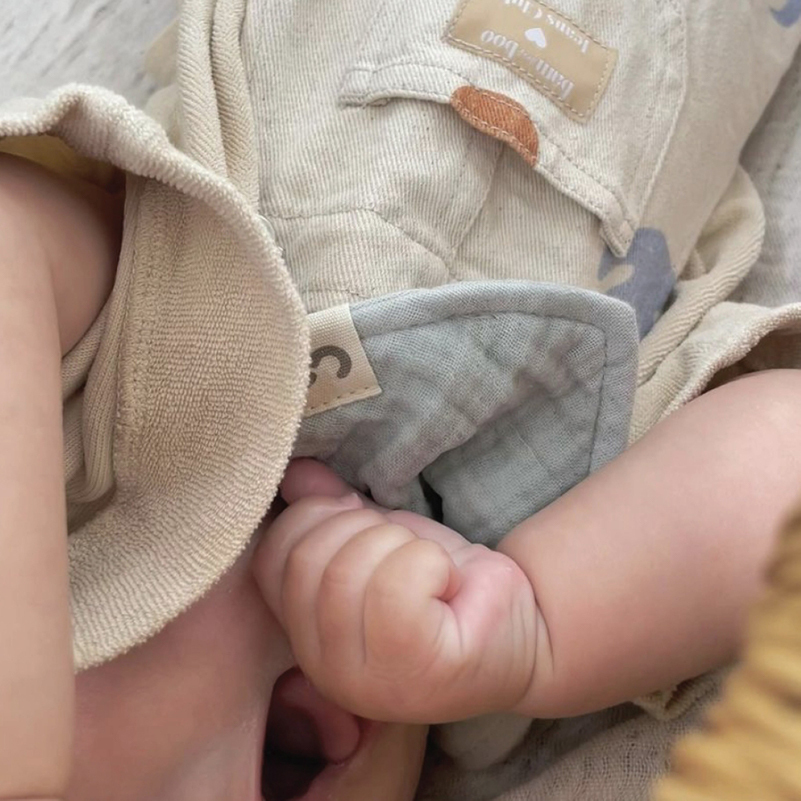 STUCKIES 圍兜三件組-Cloud