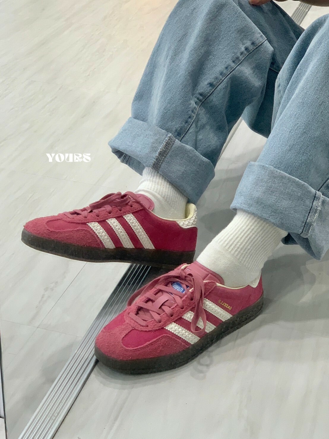 Adidas Gazelle Indoor 草莓熊（IF1809）