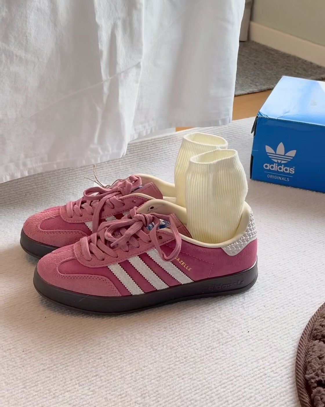 Adidas Gazelle Indoor 草莓熊（IF1809）