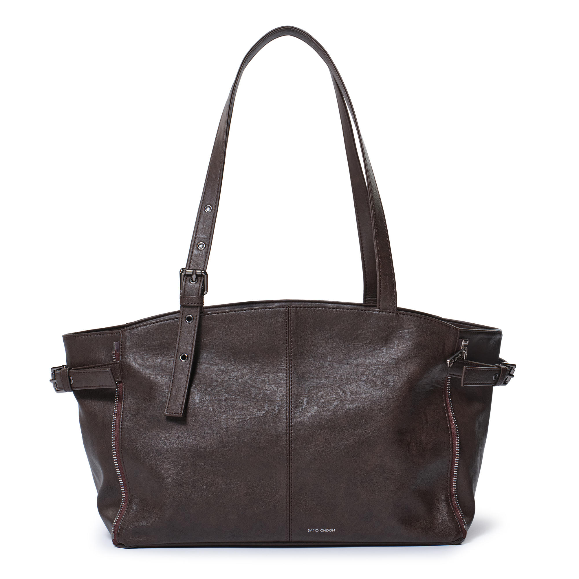 SAMO ONDOH pocket utility bag L goat red / Shoulder Bag