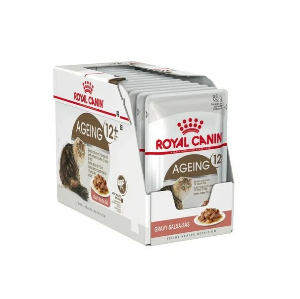 法國皇家 老年貓12+營養主食濕糧（肉汁）85G (原箱12包)
