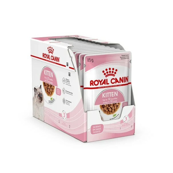 法國皇家 幼貓營養主食濕糧（肉汁）85G (原箱12包)