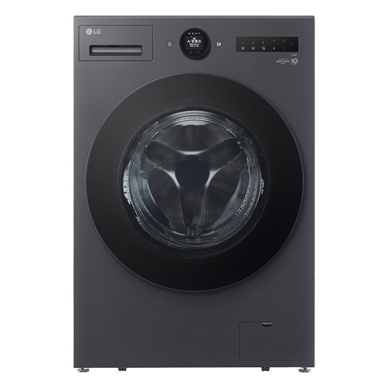 LG樂金 18公斤 AIDD蒸氣變頻滾筒洗衣機(蒸洗脫烘) 夜墨灰 WD-S18NDB