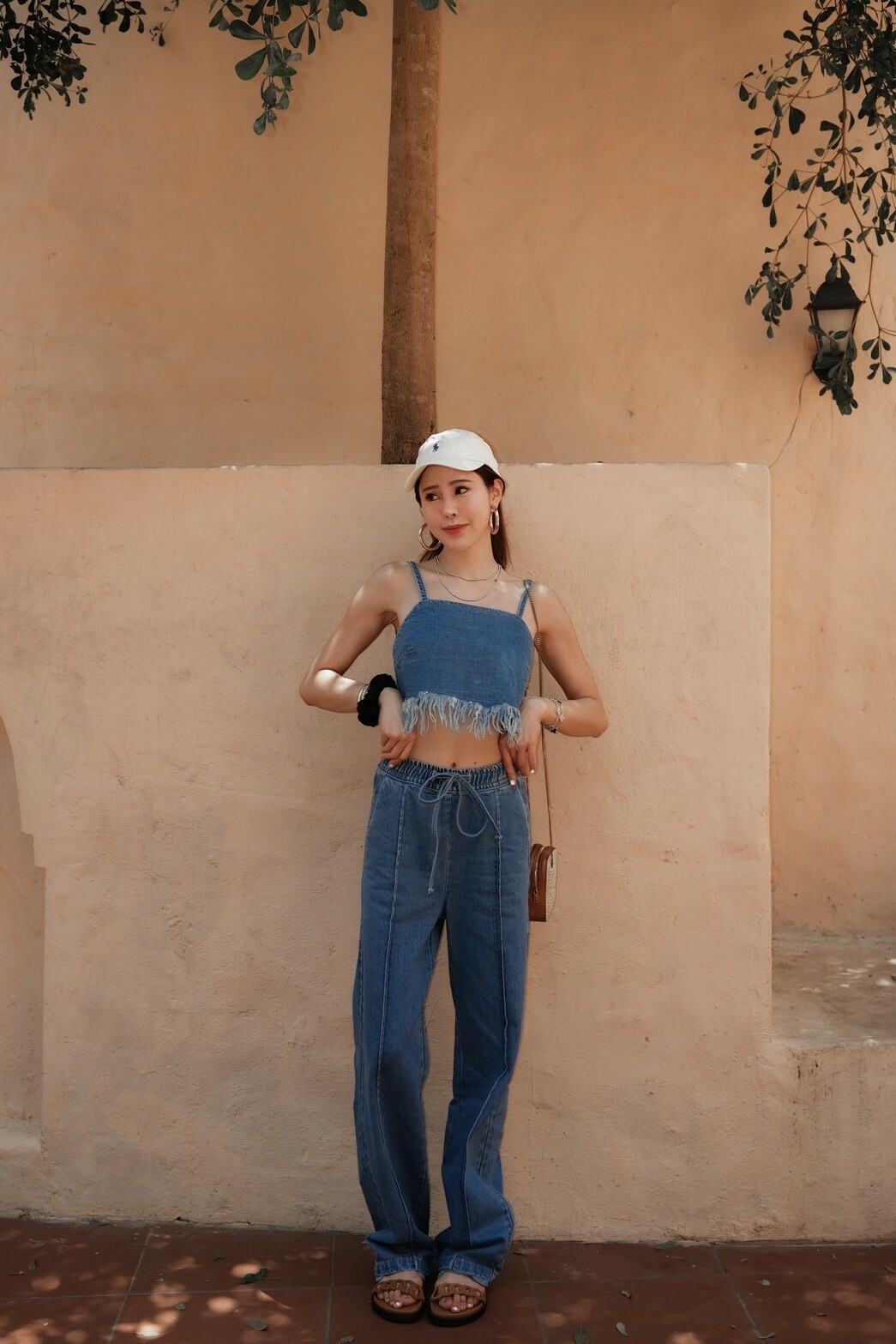 牛仔休閒長褲_AMISSA