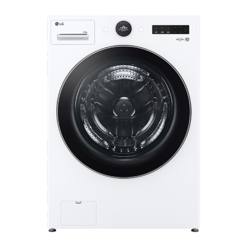 LG樂金 22公斤 AIDD蒸氣變頻滾筒洗衣機(蒸洗脫) 冰瓷白 WD-S22FW