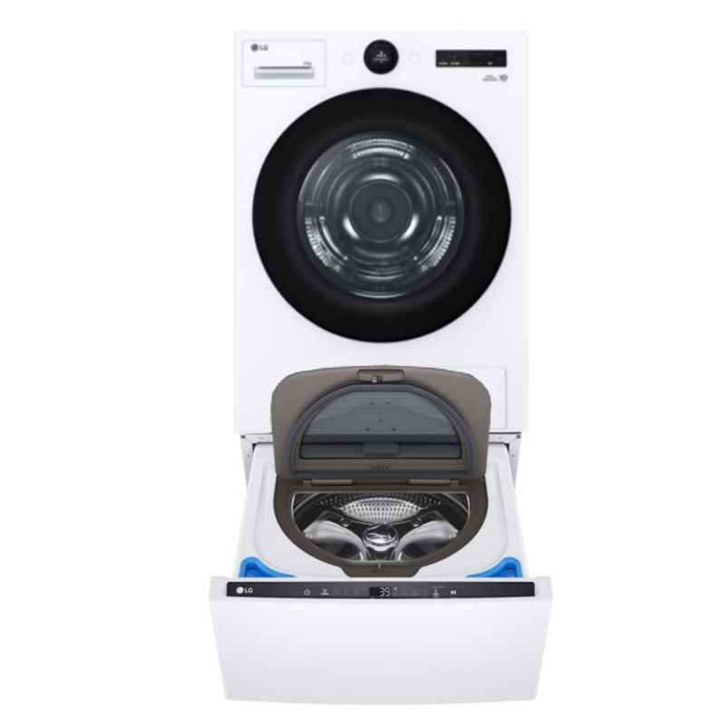 LG樂金 20公斤WiFi免曬衣乾衣機+2.5公斤迷你洗衣機 WR-20DW+WT-SD250HW