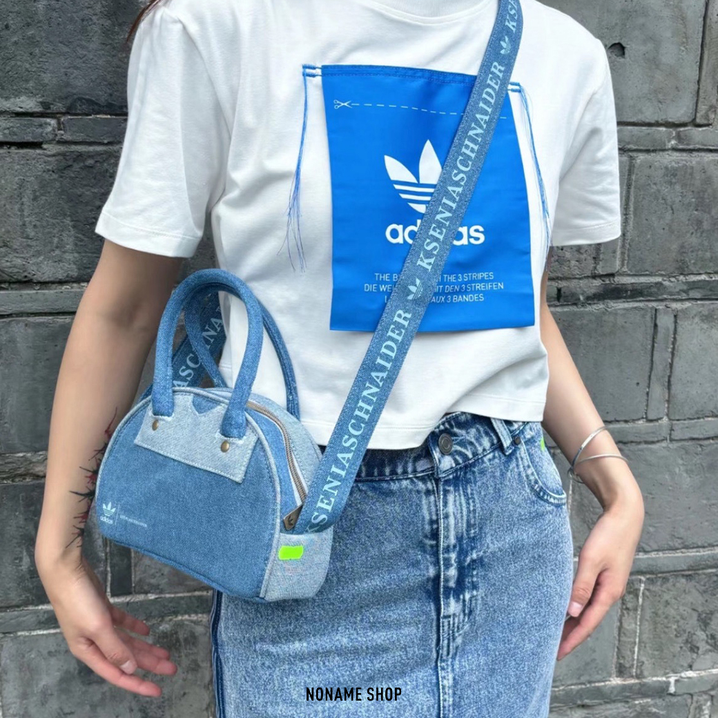 ADIDAS ORIGINALS x KSENIA SCHNIDER 聯名BOWLING 三葉草牛仔丹寧