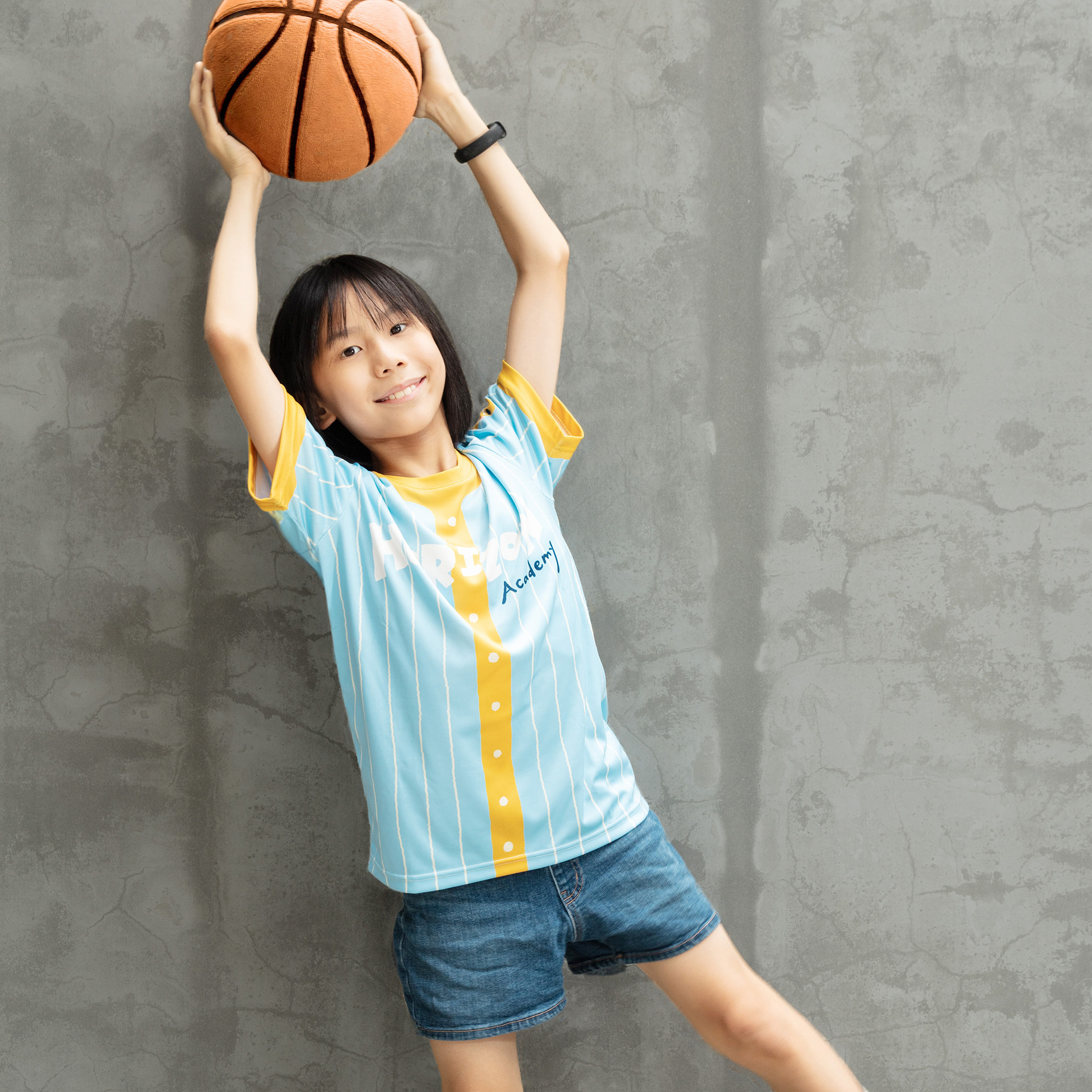 安東尼條紋運動排汗衫