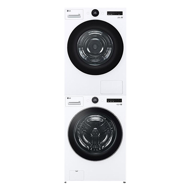 LG樂金 20公斤免曬衣乾衣機+22公斤蒸洗脫滾筒洗衣機 WD-S22FW+WR-20DW