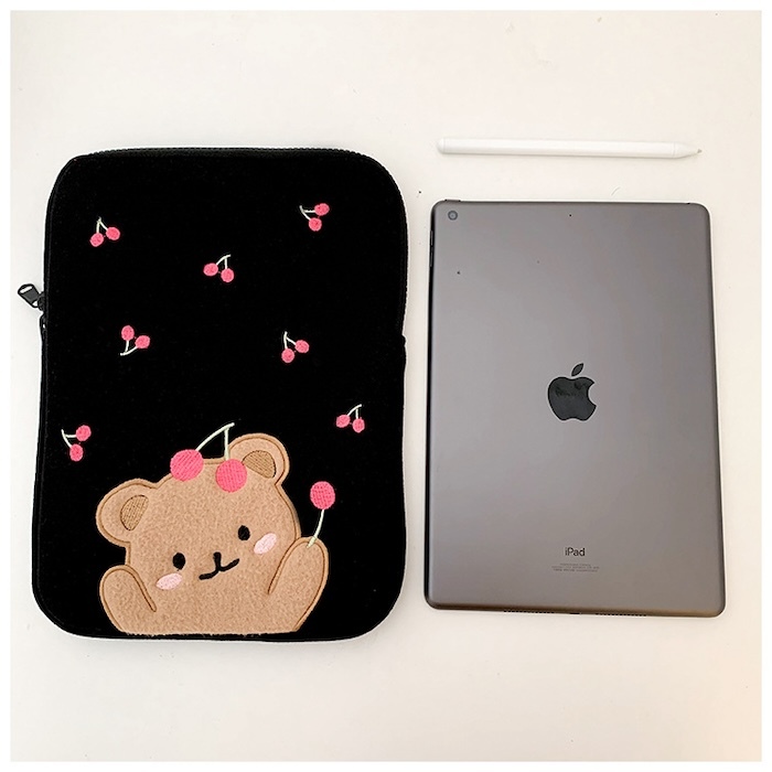 《82302》櫻桃小熊電腦包/平板包