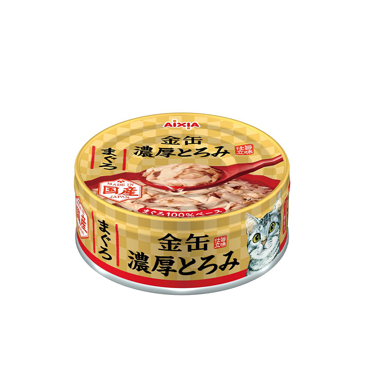 Aixia 金罐  吞拿魚配厚雞肉 濕糧 70g