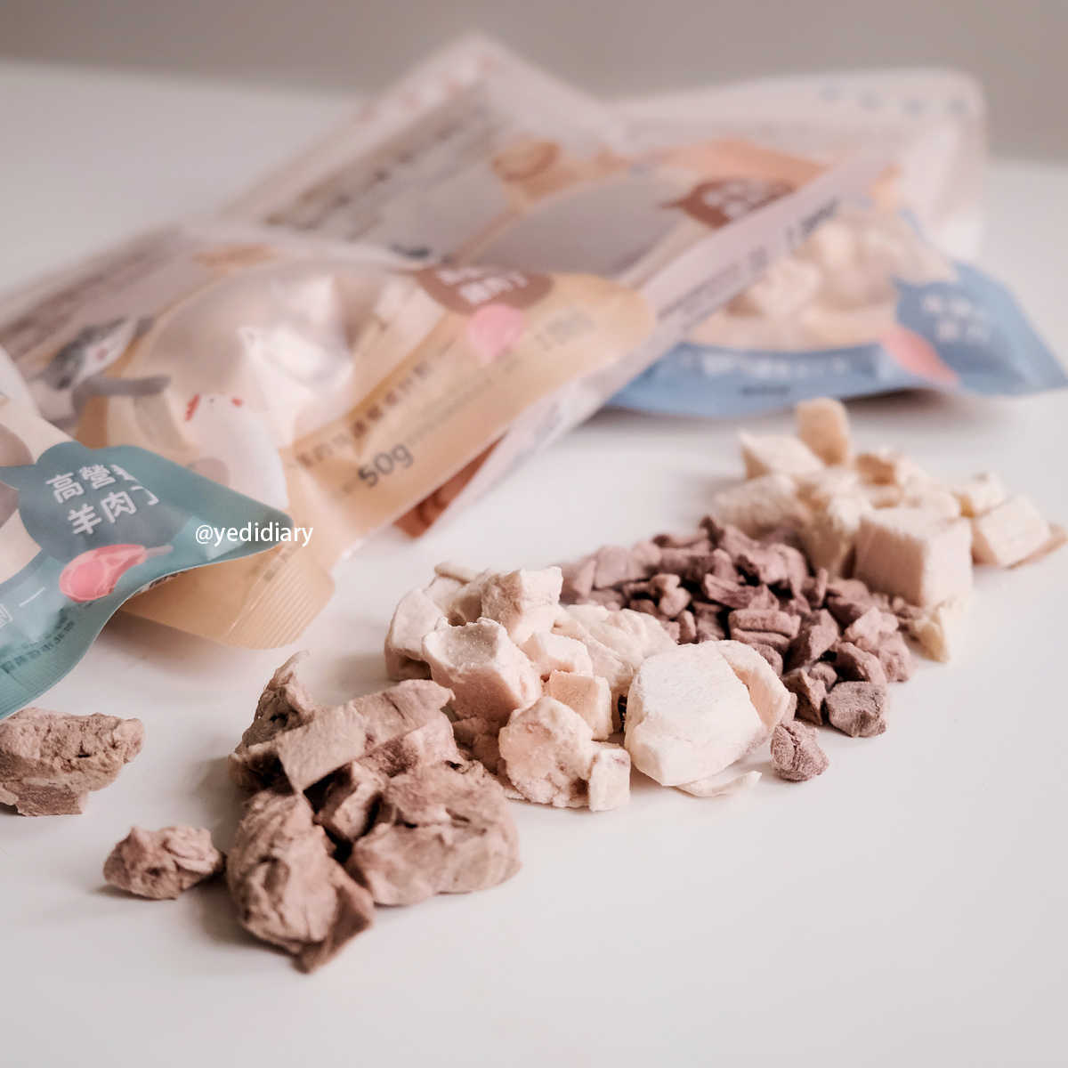 高營養鹿肉丁 50公克