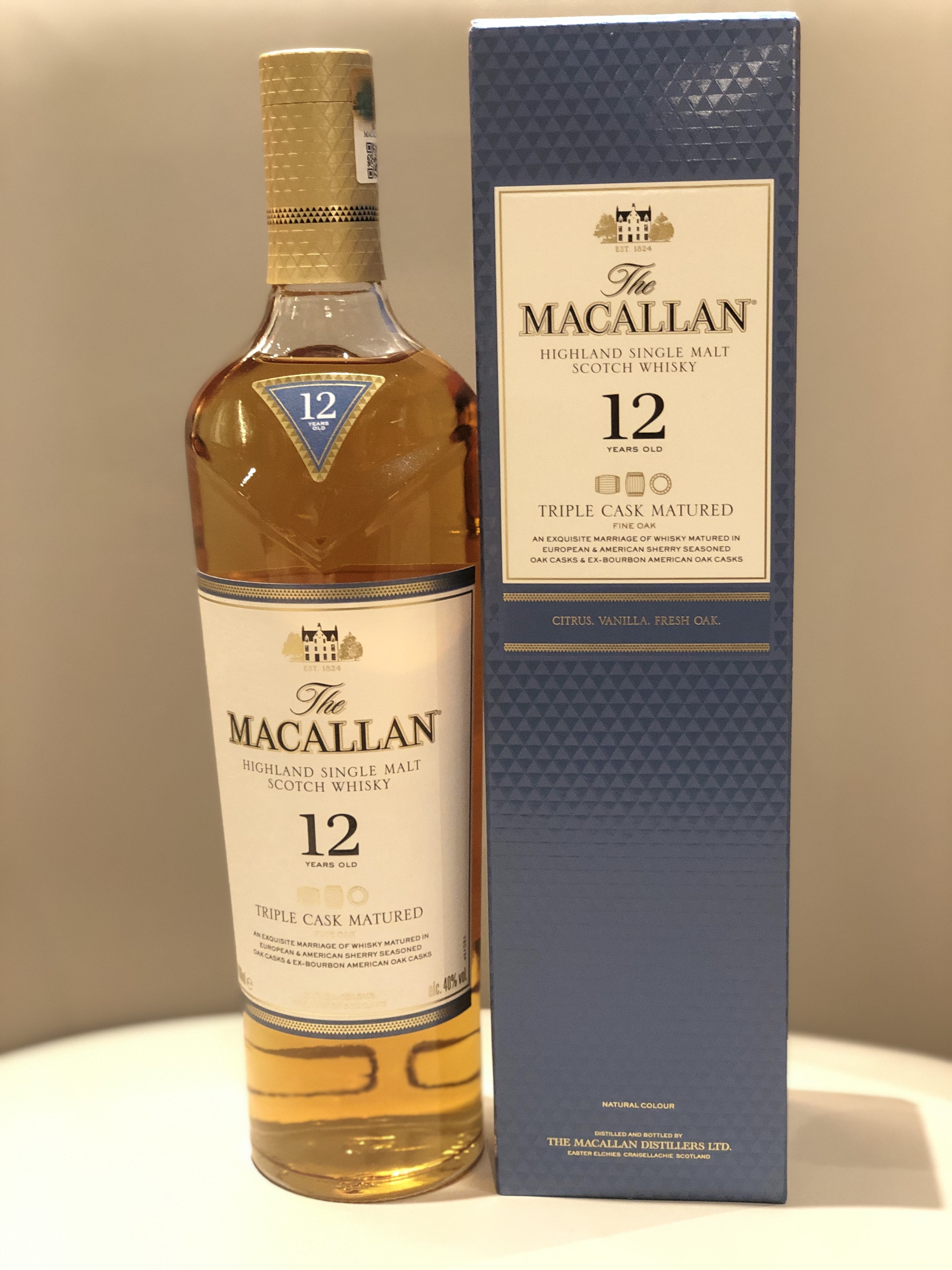 Macallan 12y Triple Cask Matured 麥卡倫 黃金三桶