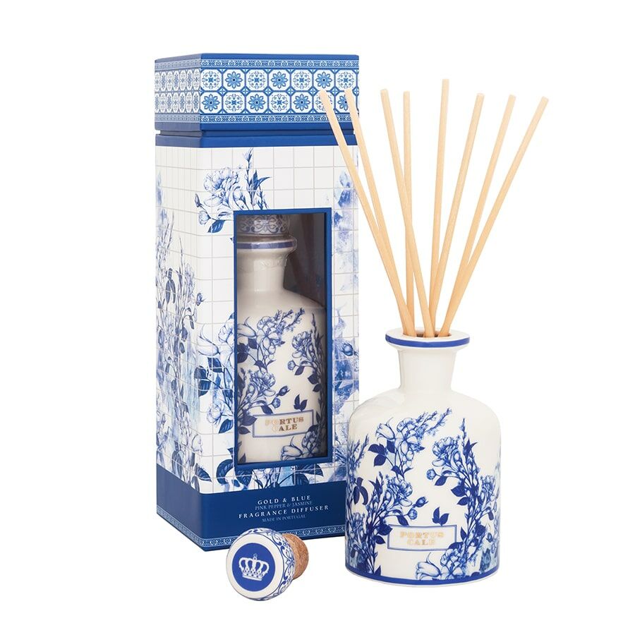 PORTUS CALE - GOLD & BLUE - REED DIFFUSER 250ML