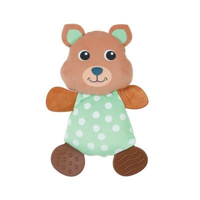 法國Zolux 犬玩具 牙膠毛絨熊仔玩具