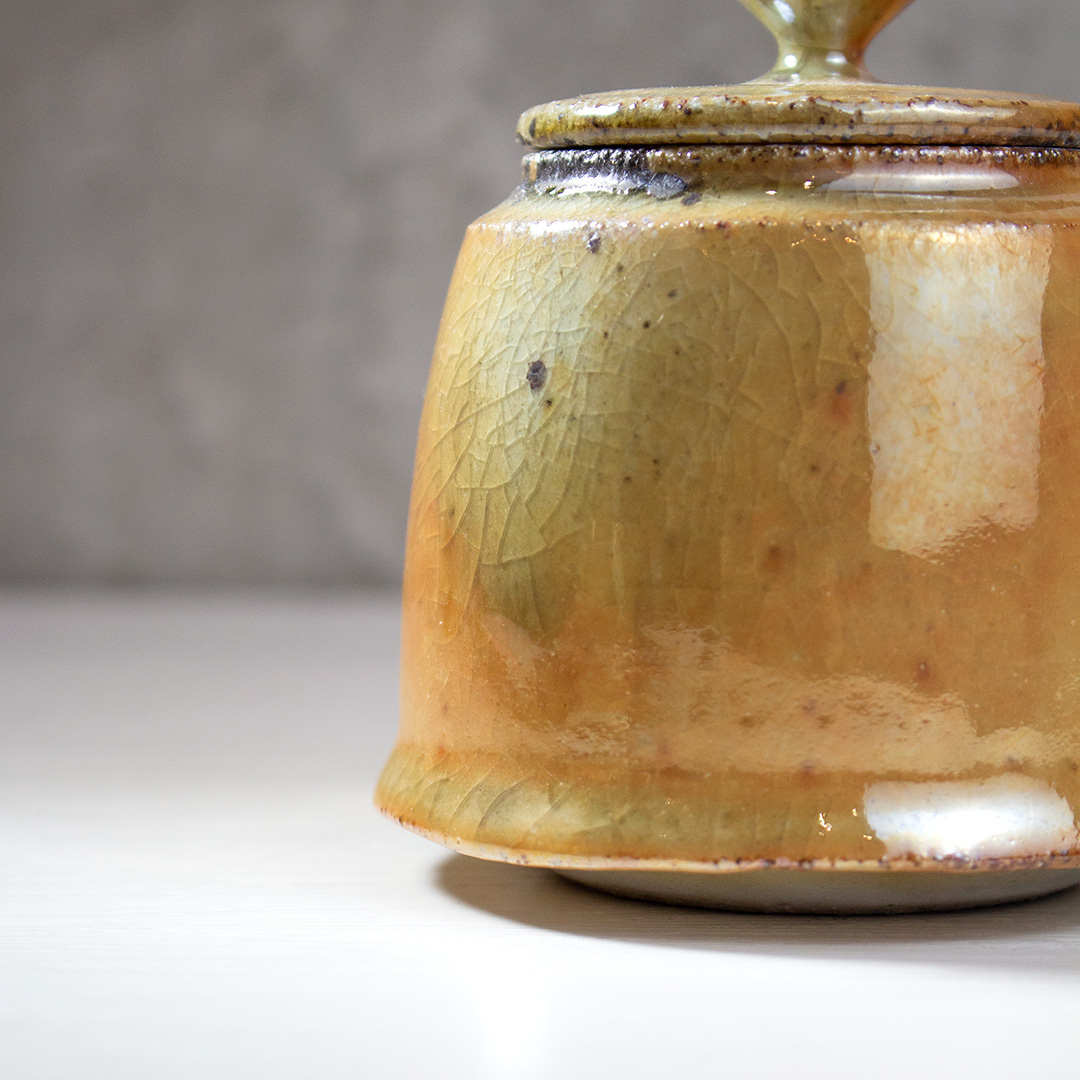 凝金鐘型茶葉罐