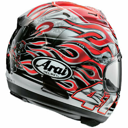 ARAI RX7X HAGA 火焰 亮面 選手彩繪 頂級帽款