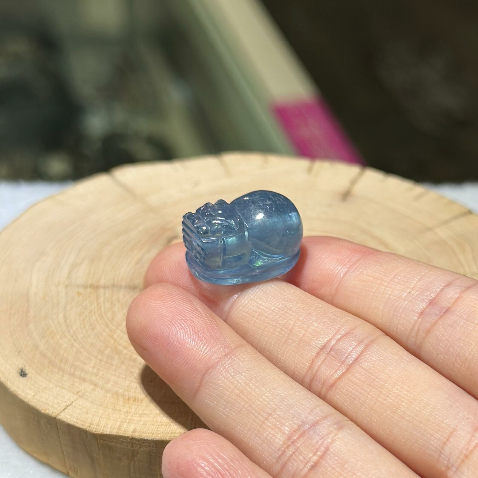 海藍寶貔貅配飾