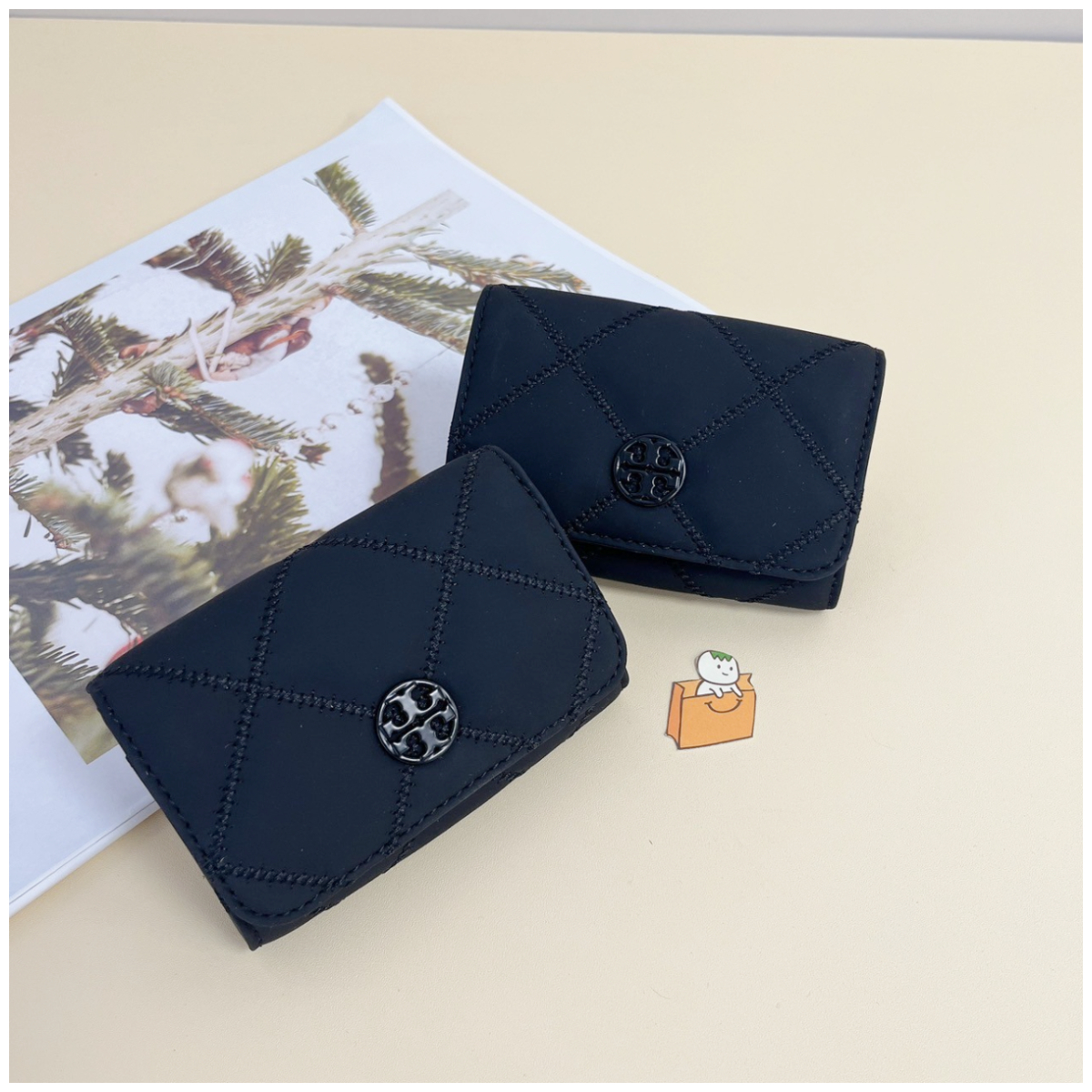 willa matte card case