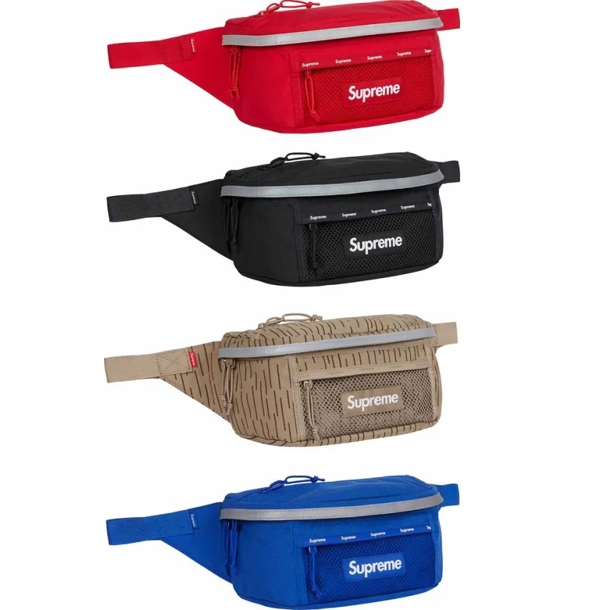 Supreme FW24 Waist Bag 3M 反光腰包 4L