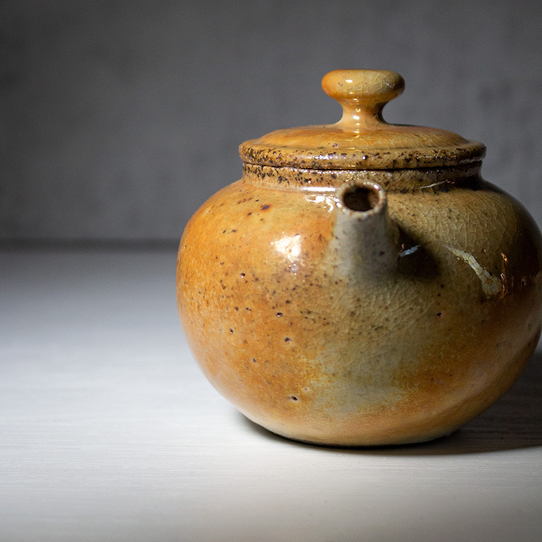 金凝圓潤柴燒壺