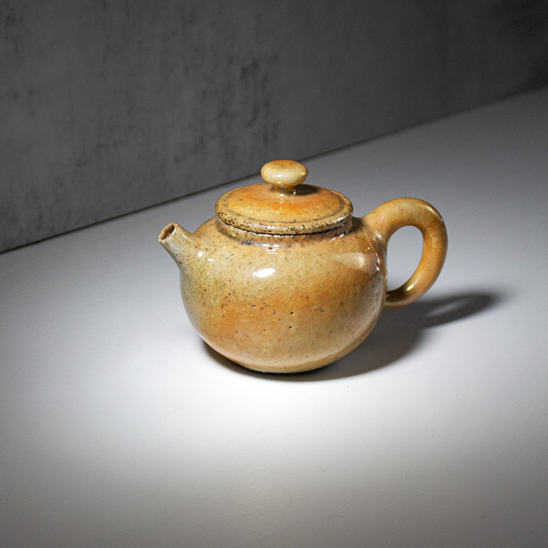 金凝圓潤柴燒壺