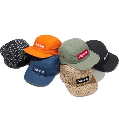 Supreme FW24 Military Camp Cap 五分割帽 後扣帽