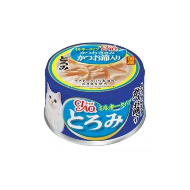 CIAO 牛奶濃湯 鰹魚 雞肉配鰹魚片乾 80g A-113