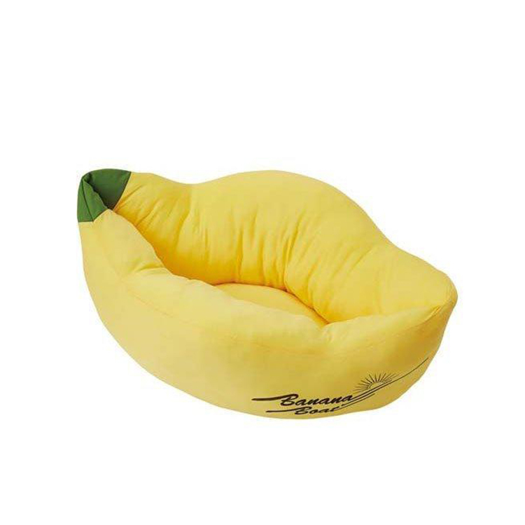 Petio 涼感香蕉船造型床 62x35x18cm