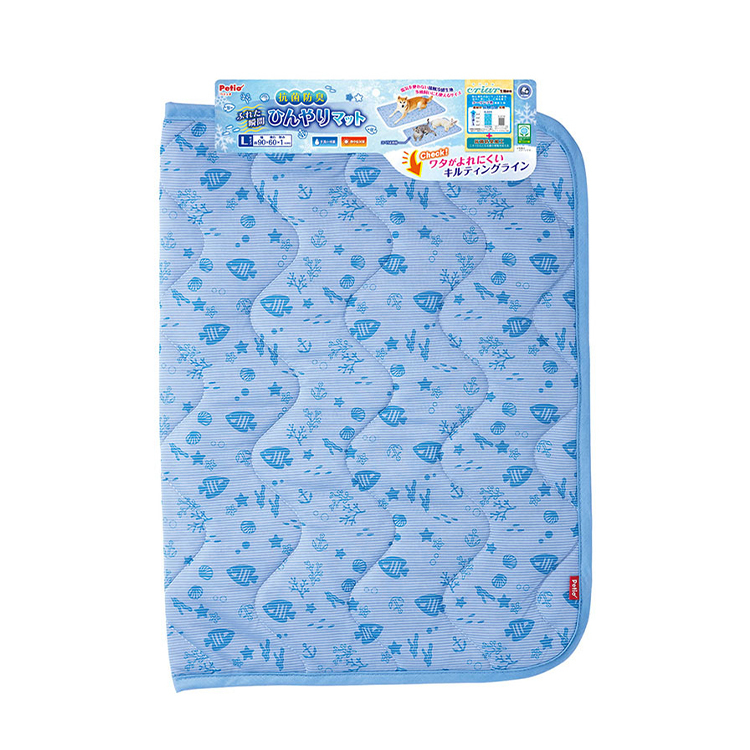 Petio 犬貓用 海洋生物 夏日涼感 軟墊 M