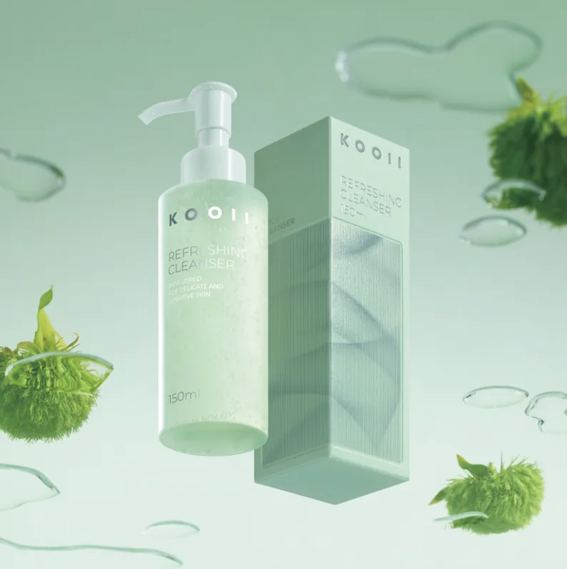 【全新包裝！可代謝粉刺！保濕抗敏零緊繃感】KOOII 輕顏潔面露