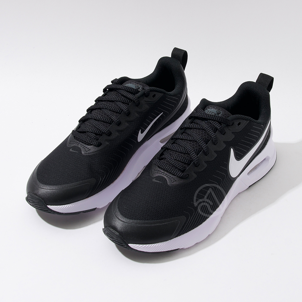 Nike Air Max Nuaxis 男 黑白 休閒 氣墊 網布 緩震 運動 慢跑鞋 FD4329-001