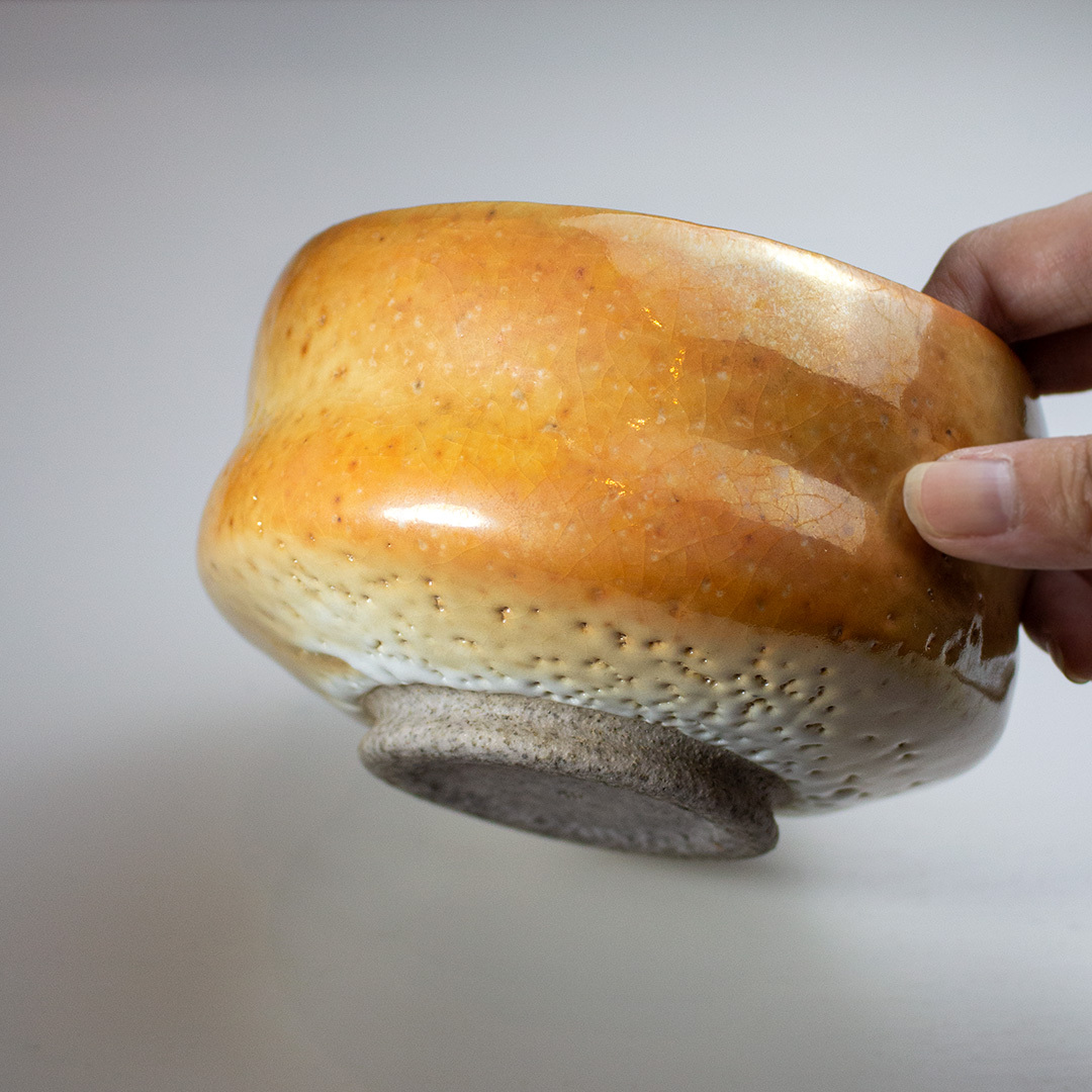 凝金玉潤大茶碗