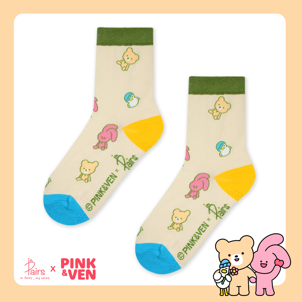 PINK&VEN・米｜童襪